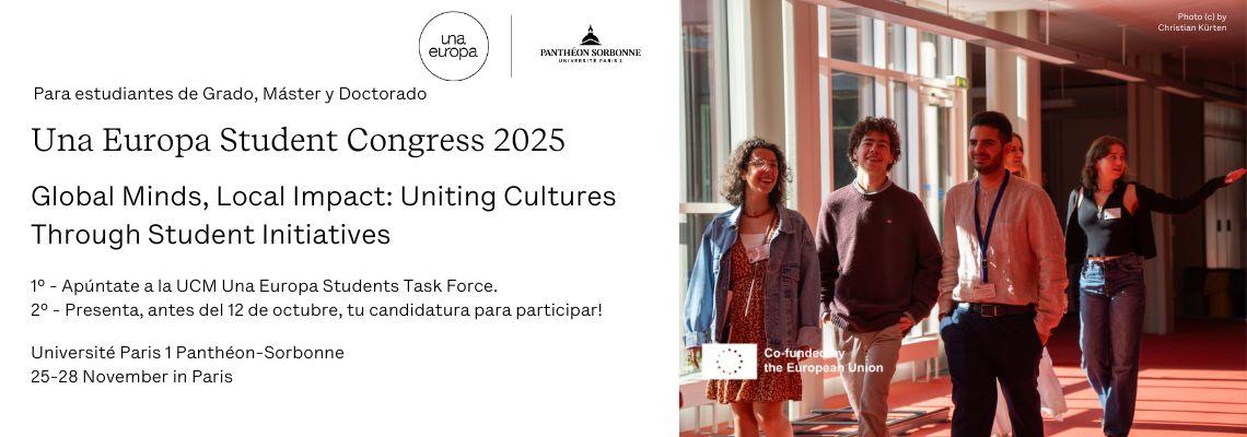 ¿Quieres participar en el próximo Congreso de Estudiantes de Una Europa? 